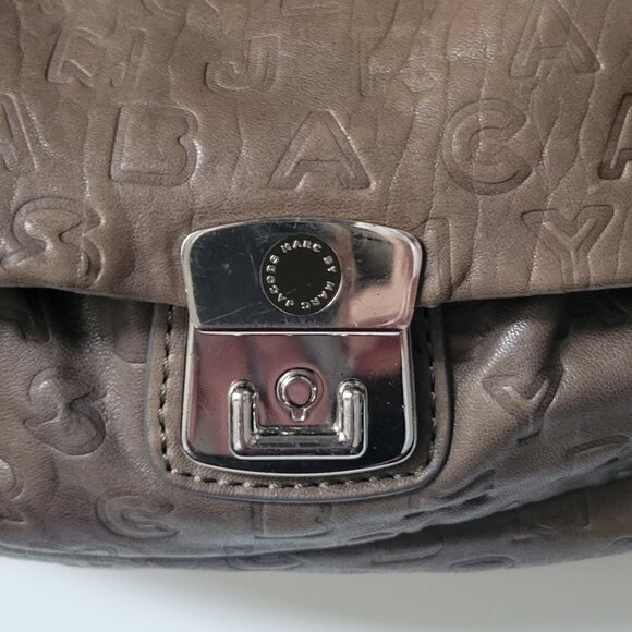 Marc by Marc Jacobs Dreamy Logo Leather Bag - Picture 4 of 16